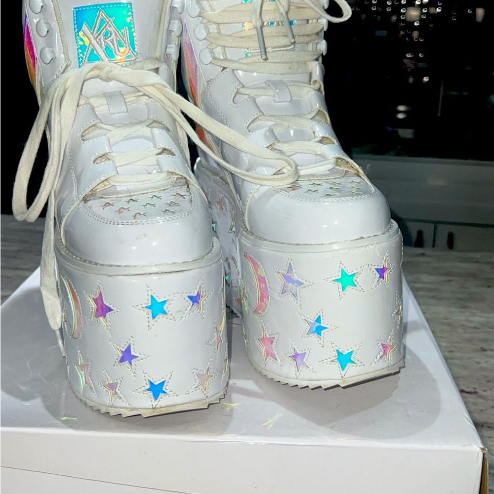 Moon star platforms size 9 worn twice